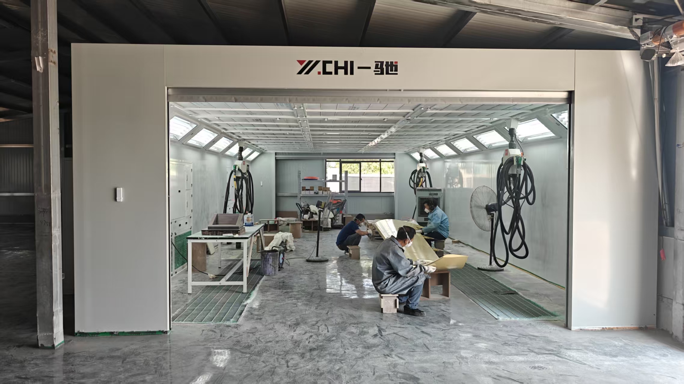 武汉高德红外工业打磨房